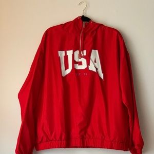 USA windbreaker